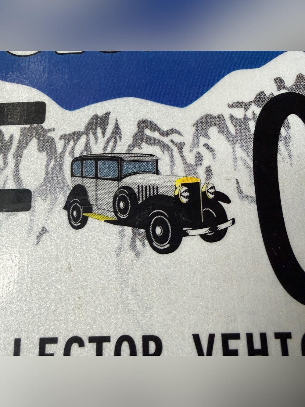 Colorado License Plate Collectors Series POF098 Man Cave Blue White Bar Decor - Picture 4 of 7